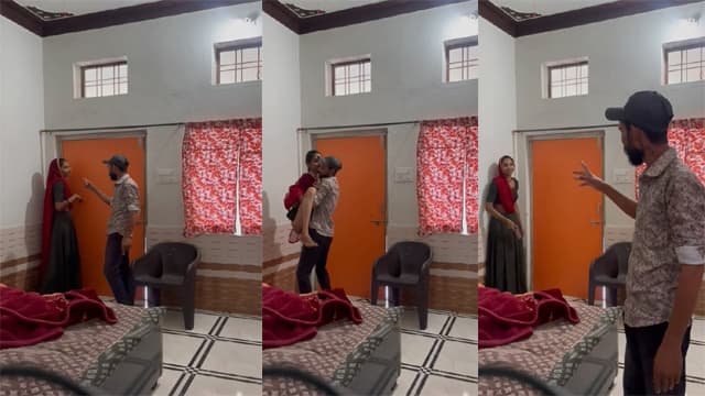 Rajasthani Bhabhi – Friend Hard Creampie MMS