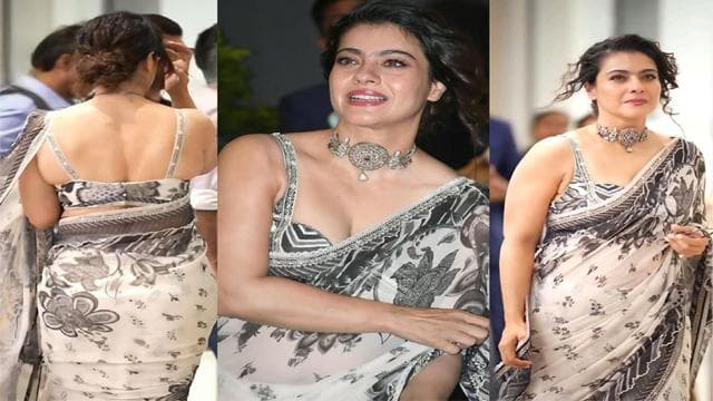 Horny Bollywood Kajol Boob Press Viral Free