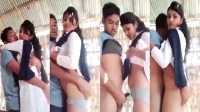 Horny College Couple Outdoor Fucking HD