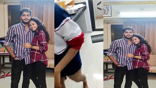 Slim Horny Indian – Gf Blowjob Showing Ass Video